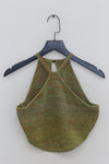 SWAYING/KNIT gradient strapless halterneck top SW23SS1T36 gradient green PS61